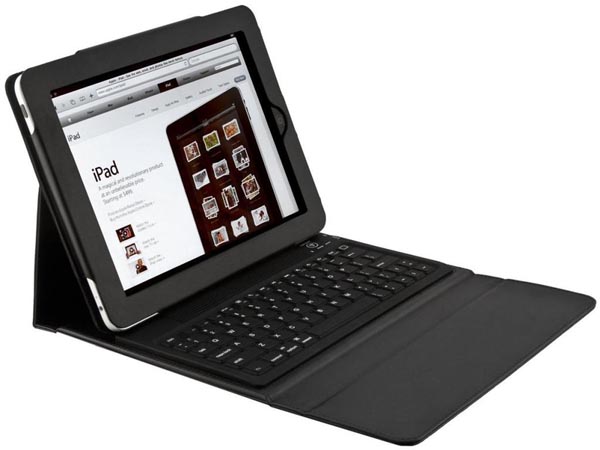 cobertura Abigarrado Tesauro Funda con teclado para iPad 2 de USBFever - iPaderos