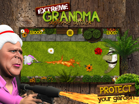 Extreme Grandma Defense Attack