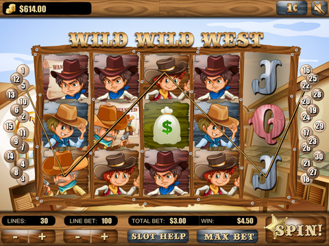 Wild Wild West Slot Machine