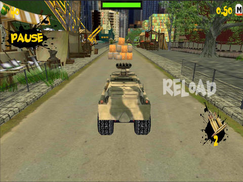 Crazy Army Tank Death Drive 3D
