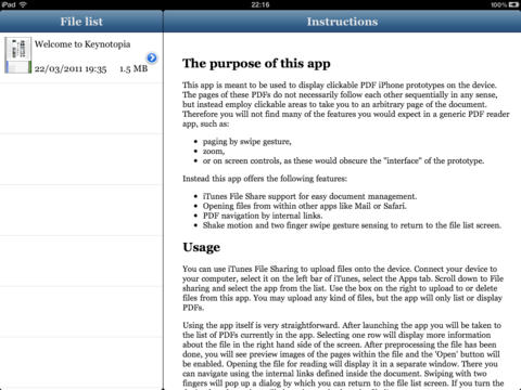 Keynotopia for iPad
