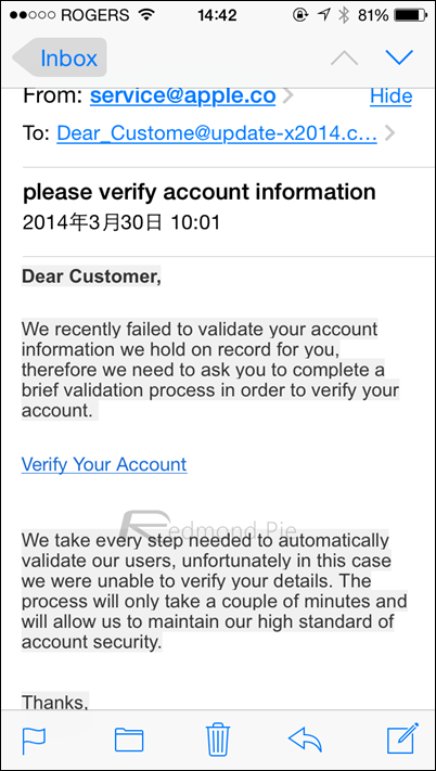 http://www.redmondpie.com/new-apple-id-phishing-scam-looks-plausible-enough-to-fool-anyone/?utm_source=dlvr.it&utm_medium=twitter