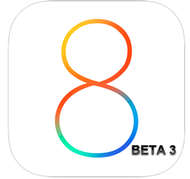 iOS 8 logo beta 3