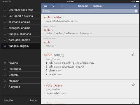 Ultralingua iPad