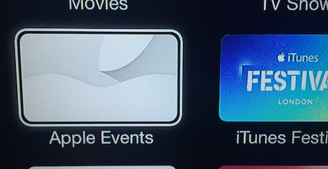 Apple events TV