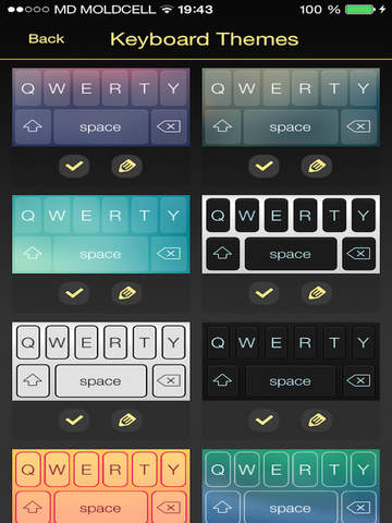 TapTap Keyboards for iOS8