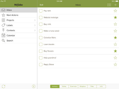 To Do List for Nozbe HD