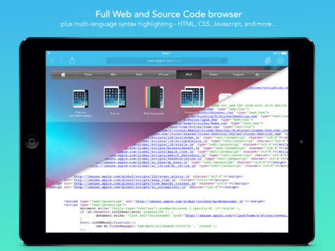 Srcfari — the view html source code browser
