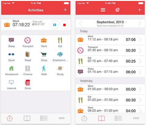aTimeLogger 2 - Personal Time Tracker & Time Sheet