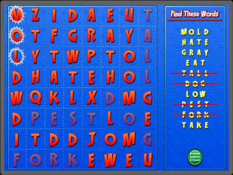 Word Search For Kids 2 - Perfect for Kinder, First and Second Grade