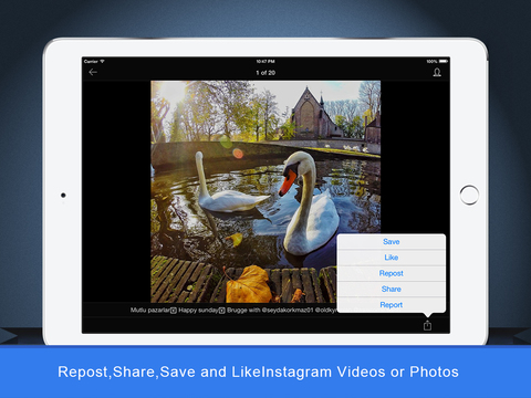 SaveGram - Save, Repost, Share and Shoutout Photos and Videos on Instagram Pro