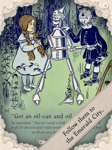 The Wizard of Oz Interactive Children's Book