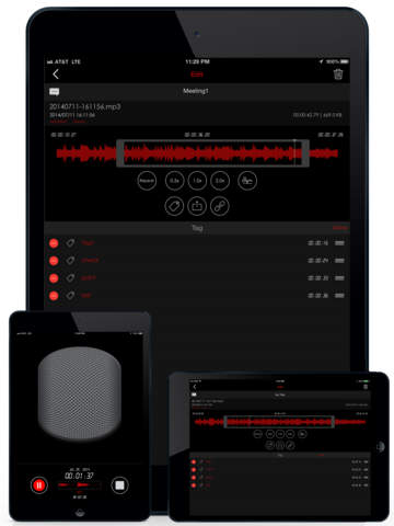 HD Voice Recorder Pro for mp3:wav:m4a Audio Recording