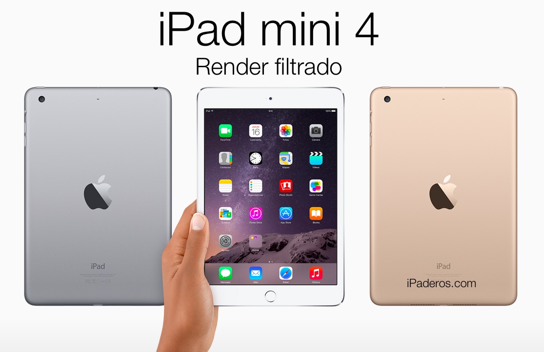 iPad mini 4 render 2