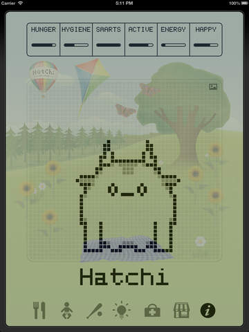 Hatchi- Una mascota retro virtual