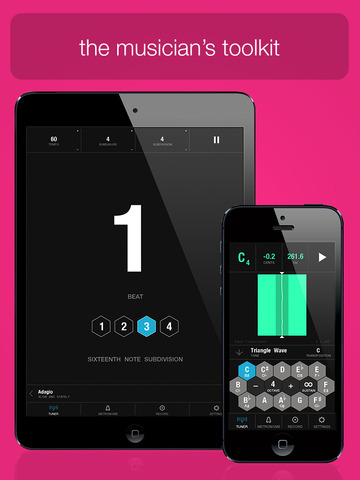 Tunable- Tuner, Metronome, and Recorder