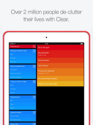 Clear – Tasks, Reminders & To-Do Lists
