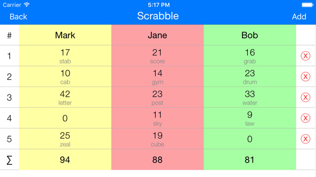 Scoring - Scorer For Sport, Table, Card Games Score