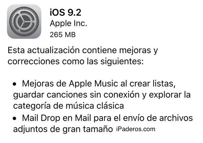 iOS 9.2