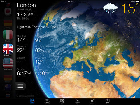 Weather Now for iPad