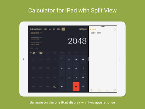 Calcly- Free Universal Calculator for iPad