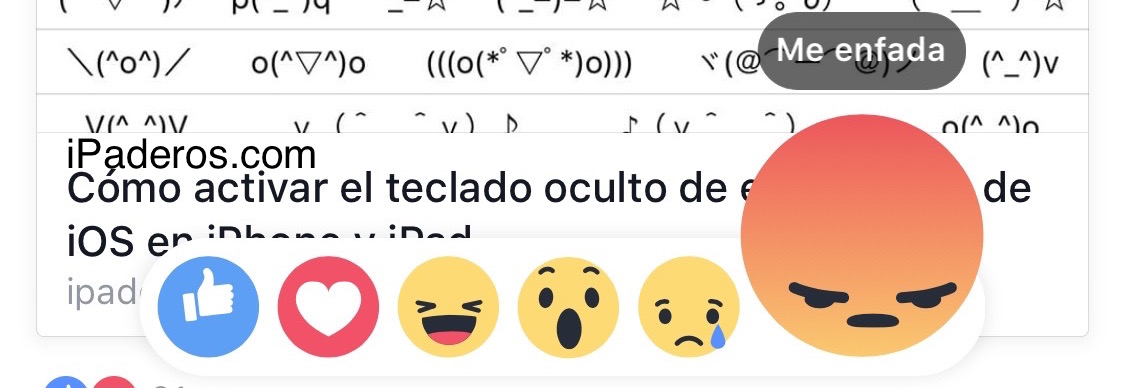 COMO TENER LA NUEVA REACCIÓN ME EMPERRA EN FACEBOOK 