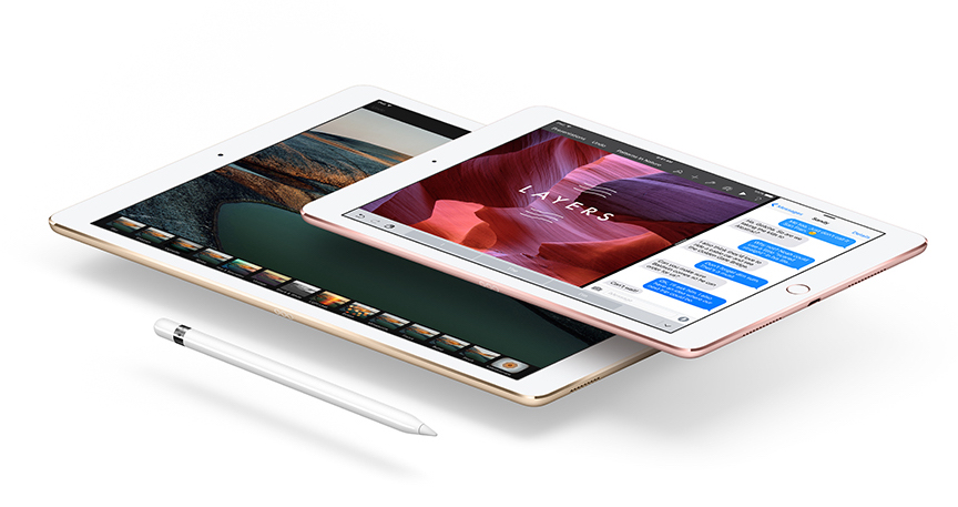 iPad Pro 2 tamanos y Pencil