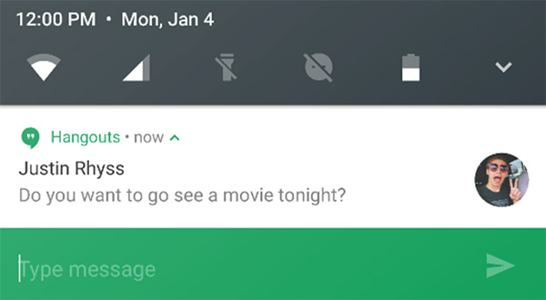 Direct Reply en Android N