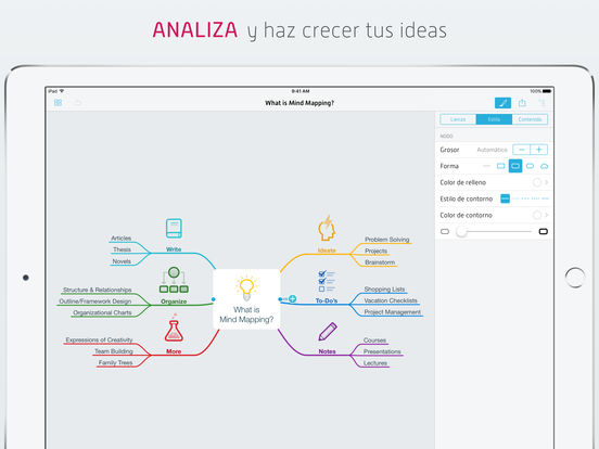 Mindnode 2 – delightful mind mapping 2 2 360