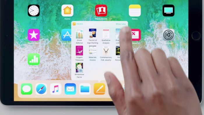 Dock de Apps en iOS 11