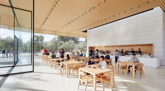 Cafetería del Visitor Center del Apple Park