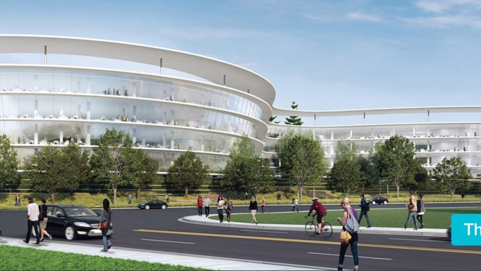 Render de las oficinas de Apple en Sunnyvale