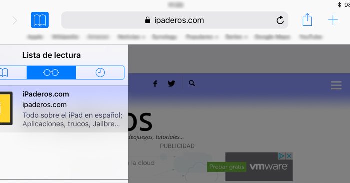 Lista de lectura sin conexion