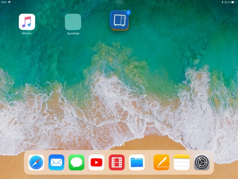 Cómo mover varias Apps a la vez en iOS 11