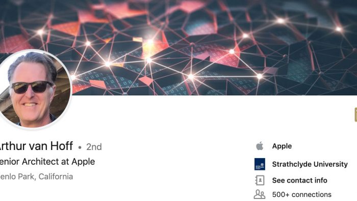 LinkedIn de Arthur van Hoff
