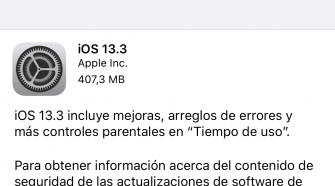 iPadOS 13.3 e iOS 13.3