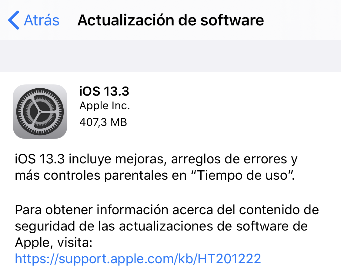 iPadOS 13.3 e iOS 13.3