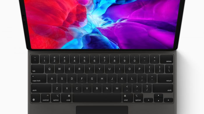 iPad Pro del año 2020 con teclado y trackpad