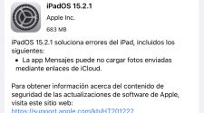 iPadOS 15.2.1