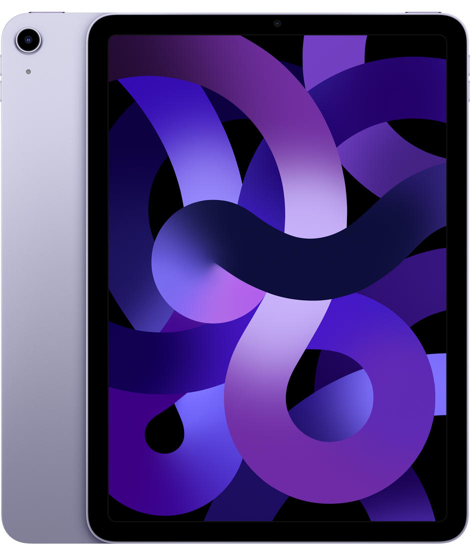 iPad Air 5 de color púrpura