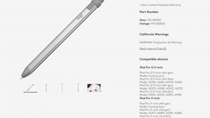 Mención a nuevos modelos de iPad Pro que Apple aún no ha presentado